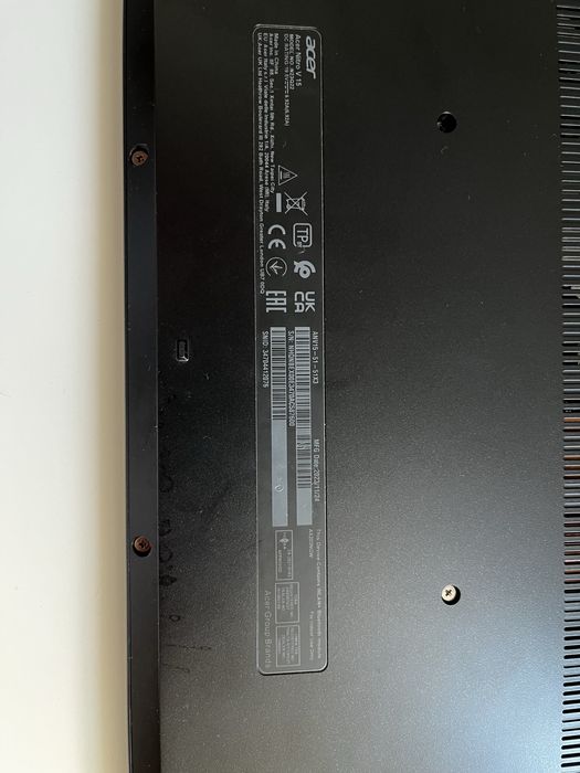 Laptop gaming Acer Nitro ANV15-51, NVIDIA GeForce RTX 4050, 32GB RAM, Intel i5, 477GB SSD, ecran Full HD 144Hz