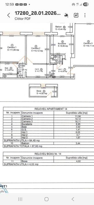 Apartament cu 3 camere Torontalului- proprietar