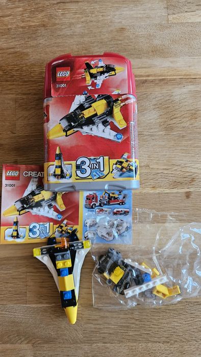 LEGO Creator 31001 Mini Skyflyer 3 в 1 – с кутия и инструкции