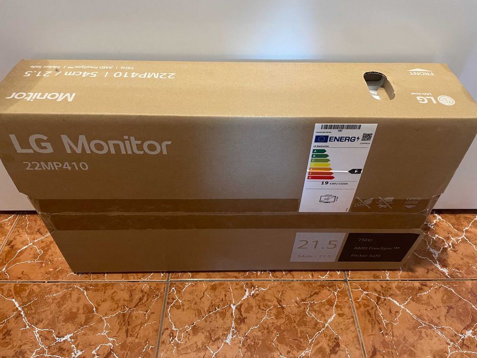 Monitor LED LG 22MP410-B 21.5 inch FHD VA 20 ms 75 Hz 1920 x 1080Pixel