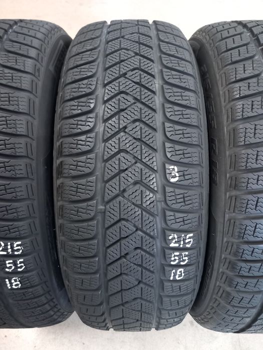 215/55/18 95H 4бр.PIRELLI WINTER Неразличими от НОВИ-DEMO