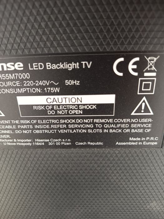 Телевизор Hisense за части