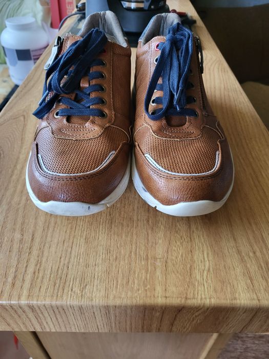 Обувки MUSTANG, размер-43, кафяви