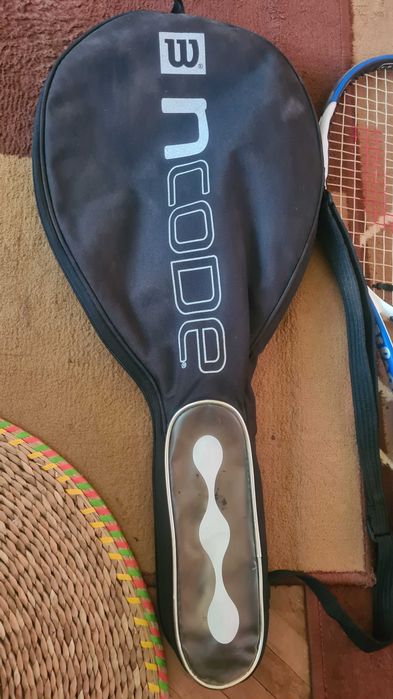 Racheta de tenis Wilson nFury Hybrid 110 cu husa si 7 mingi
