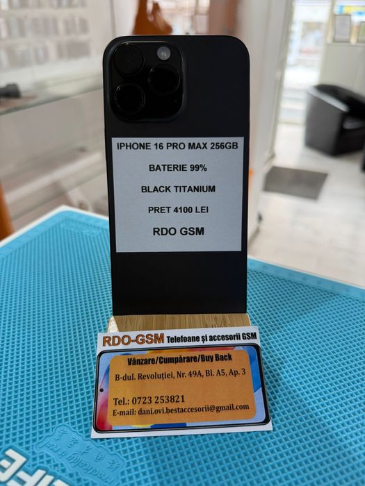 Iphone 16 Pro Max 256gb Neverlock/Garantie