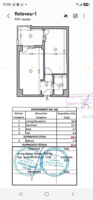 De inchiriat| Apartament 2 camere | Complex Central Address - Viilor