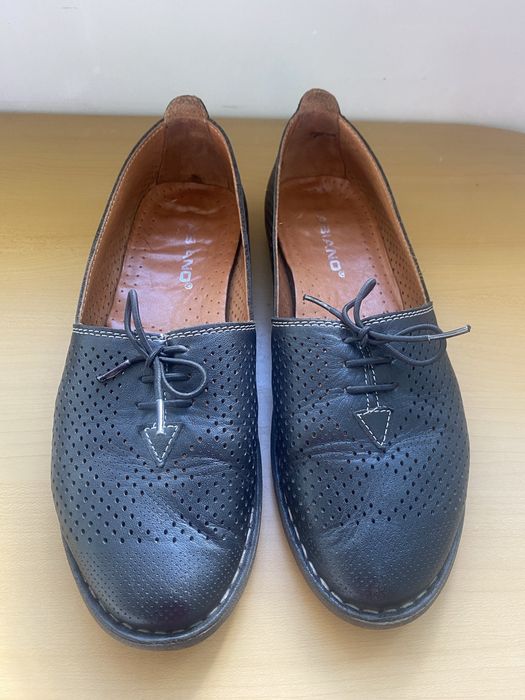 Кожени мокасини Фабиано 38