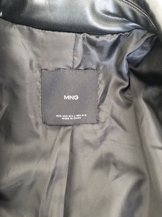 Дълго яке байкър Mango