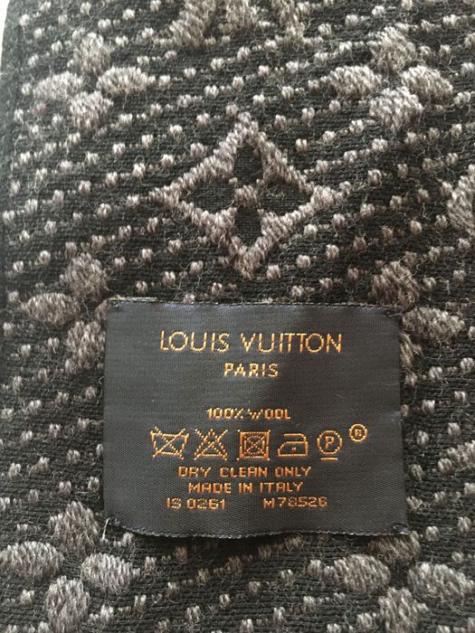 Louis Vuitton вълнен двулицев шал