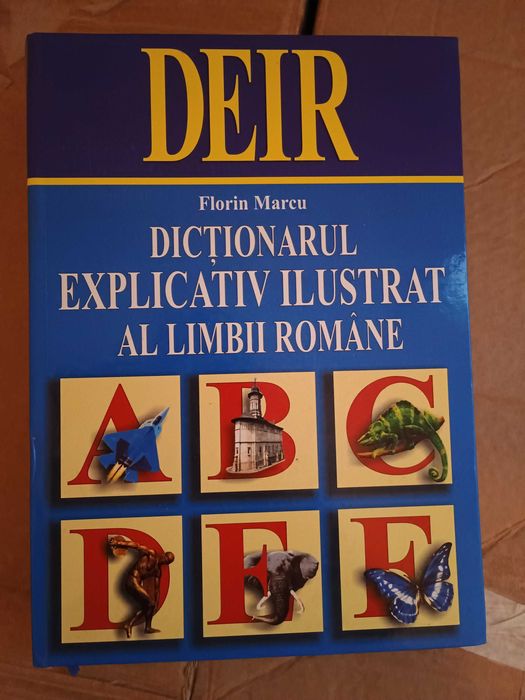DEIR Dictionar explicativ ilustrat al Limbii Române studiu elevi studenti