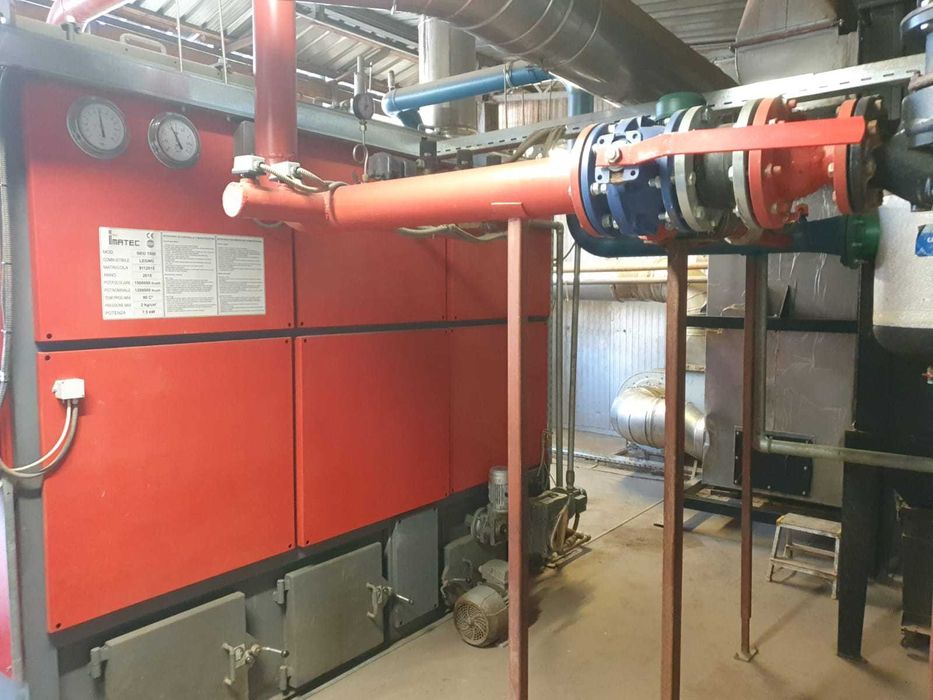 Centrla termica industriala pe BIOMASĂ SCEAT IMATEC GEO 1500 – 1,16 MW
