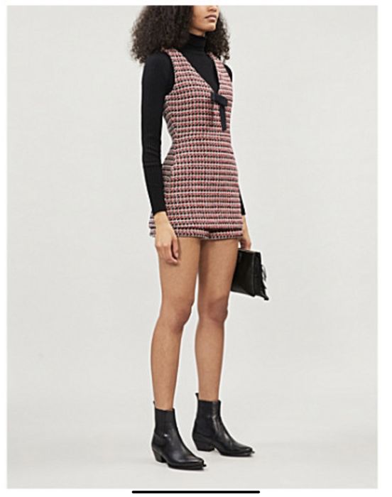 MOJE зимен къс гащеризон пола-панталонки