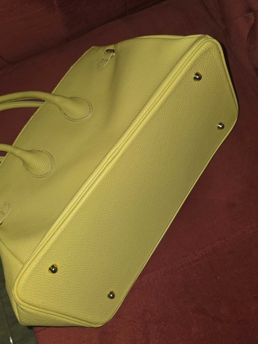 Италианска чанта Ръчно изработена Естествена кожа. Tuscany leather.