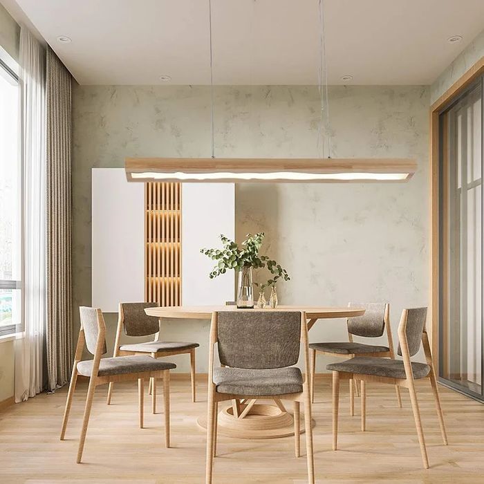 Уникална! /LED/ димируема висяща  лампа  с дистанционно управление