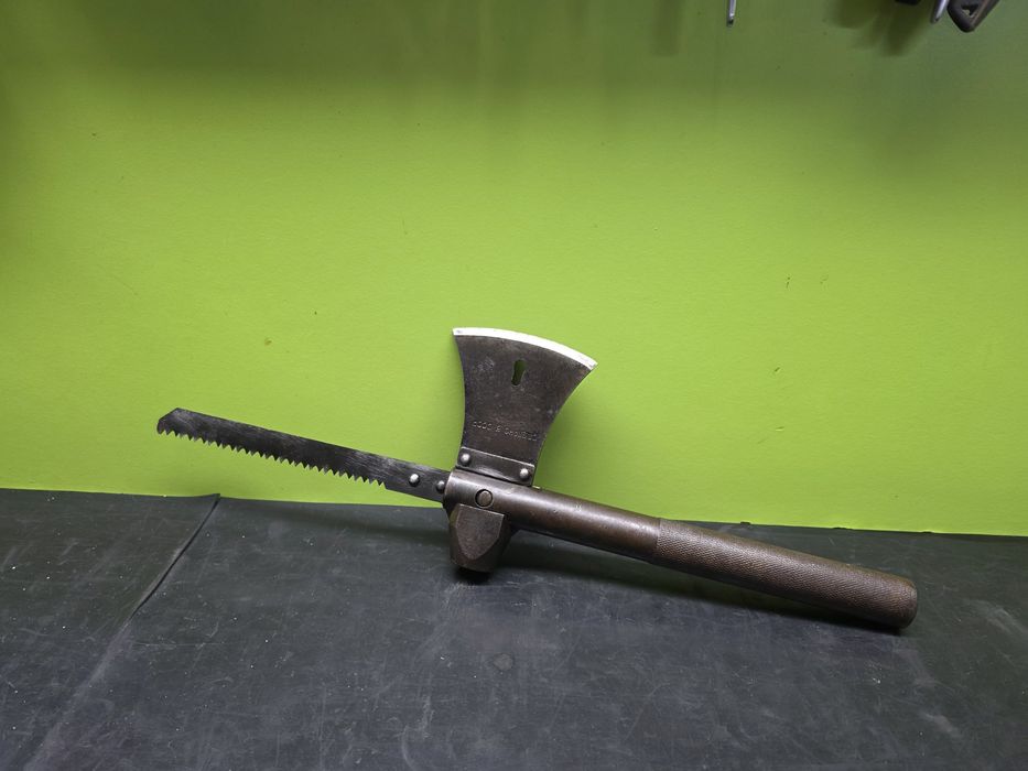 Военна руска брадва с трион СССР