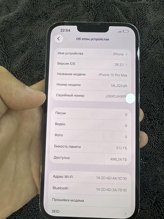 Iphone 13 Max 512gb