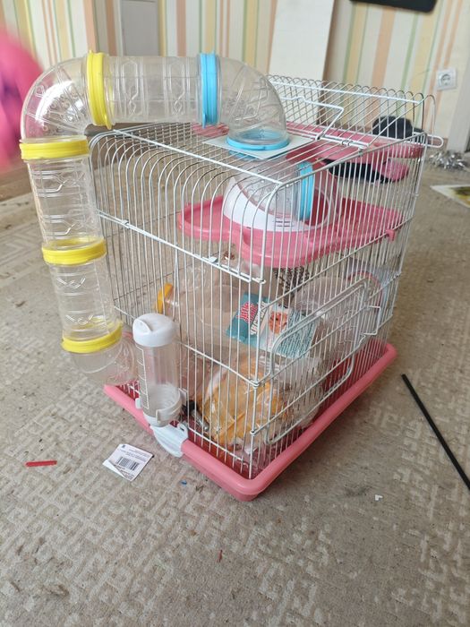 Продам клетку для хомяка