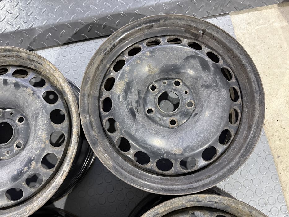 46р. Железни 16" Джанти 5х112 за -VW/AUDI/SKODA/VAG-6.5Jx16H2, ET33