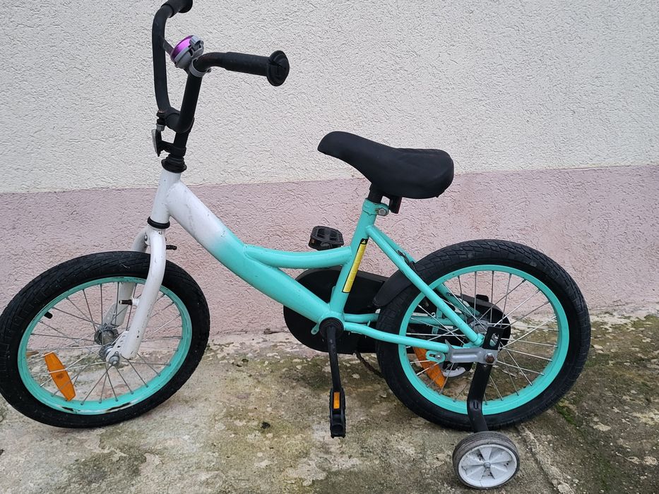 Bicicletă copii 5-8 ani cu roți ajutătoare