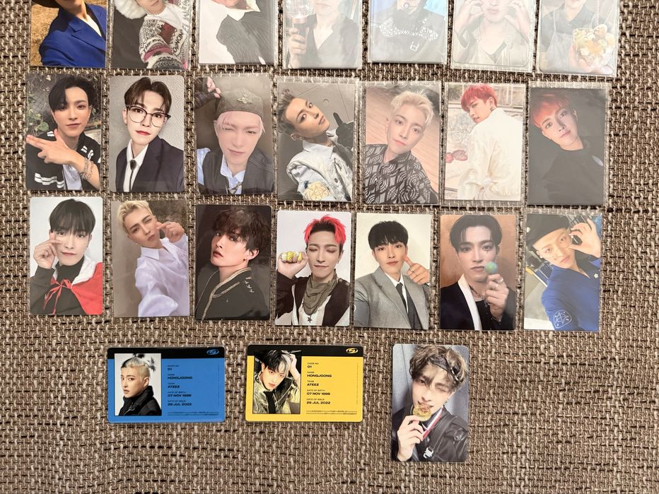 ATEEZ Hongjoong официални фотокартички