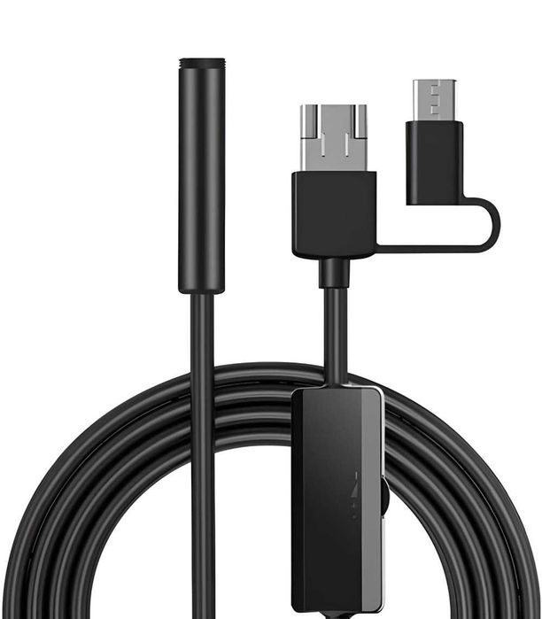 Inskam Y101-A- USB HD Ендоскоп камера 8mm | HARD | 1200P | IP67 | 2м