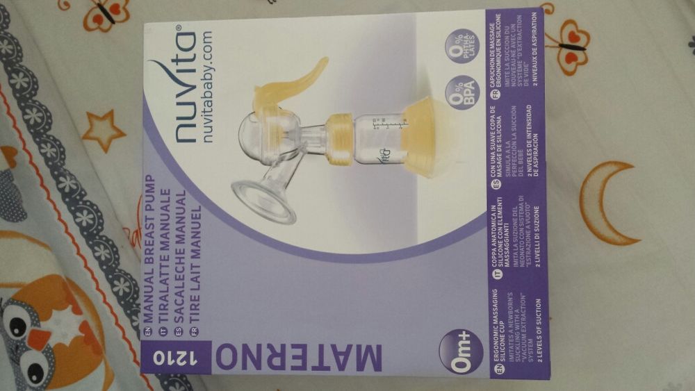 Pompa de sân manuală Nuvita