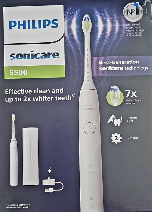 Periuță de dinți electrică Philips Sonicare 5500 – Nouă, sigilată în cutie