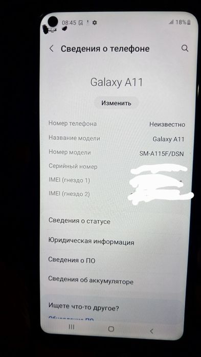 Samsumg Galaxy a11