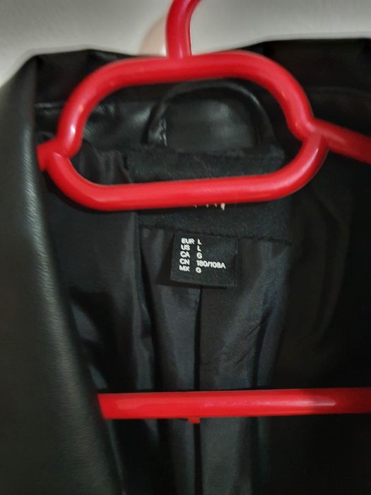 Jacheta imitație piele H&M