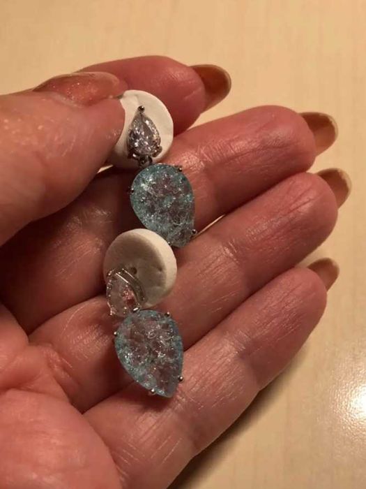 Серьги королевские