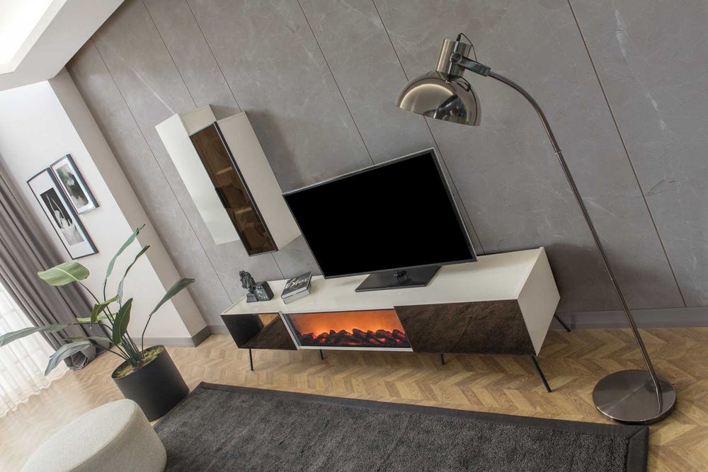 Секция BRONZE  с декоративна камина