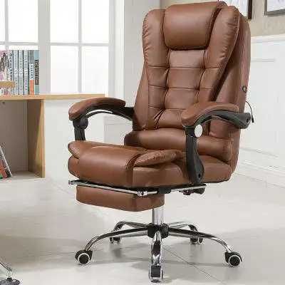 Луксозен офис стол със 7-точков масаж