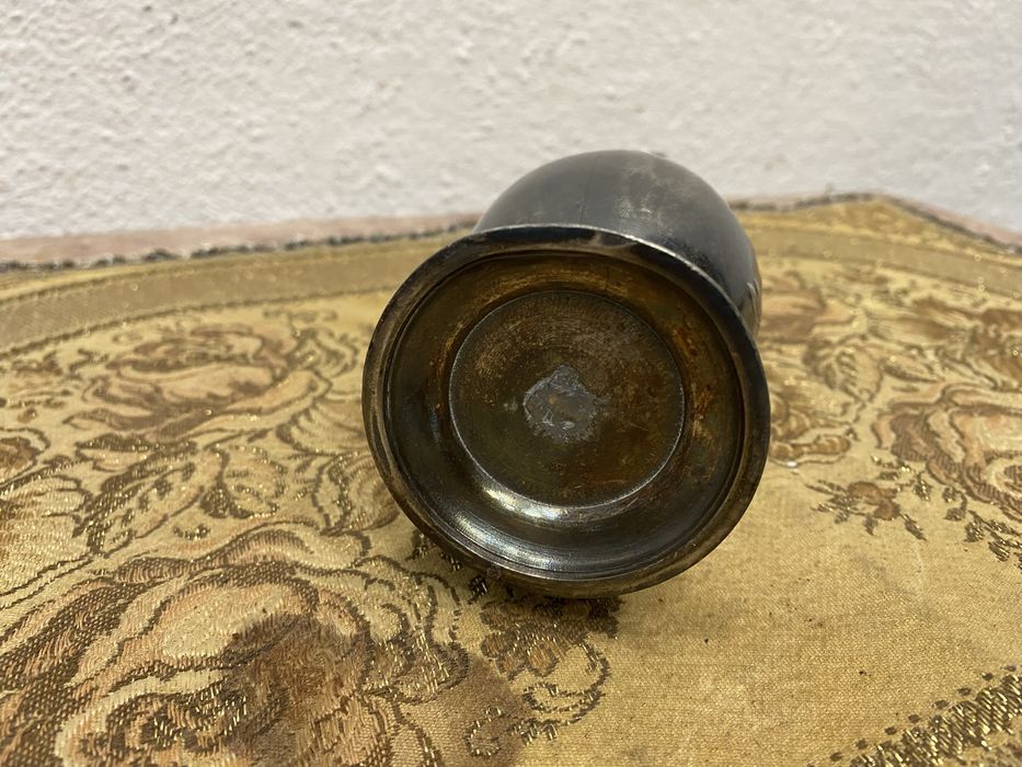 Английска посребрена ваза