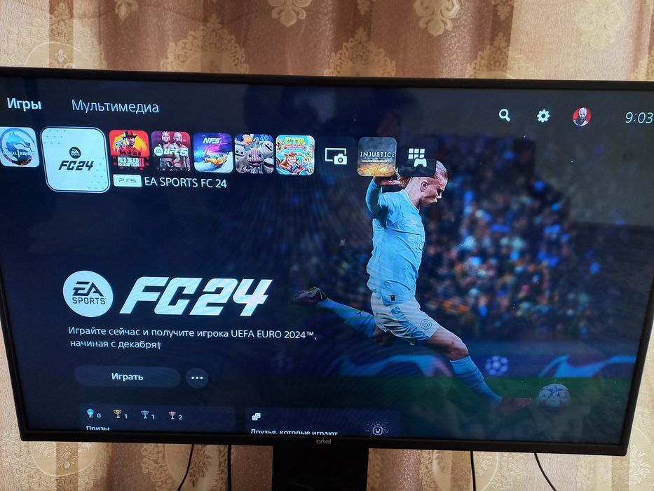 PS5 slim holati tiniq 2 original djoystik bor karobka dakumenti bor.