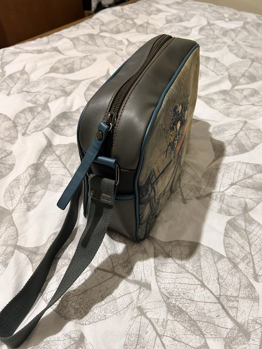 Poseta de dama cu motiv floral