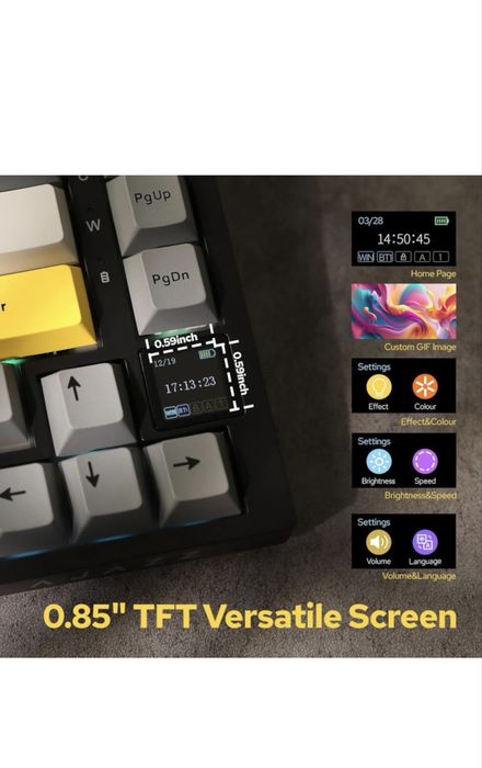 Tastatura rgb 75%