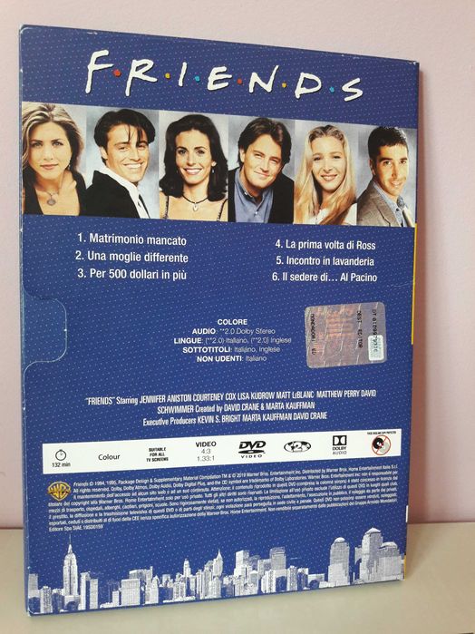 dvd friends приятели с италианско озвучаване