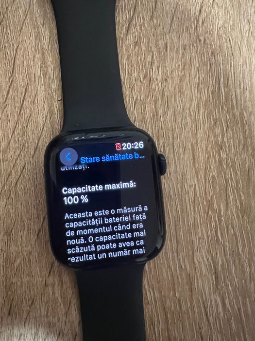 Apple Watch seria 8 45 mm aluminium nefolosit