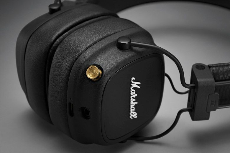 Marshall Major III Foldable Bluetooth On-Ear Headphones - Black - JG Superstore