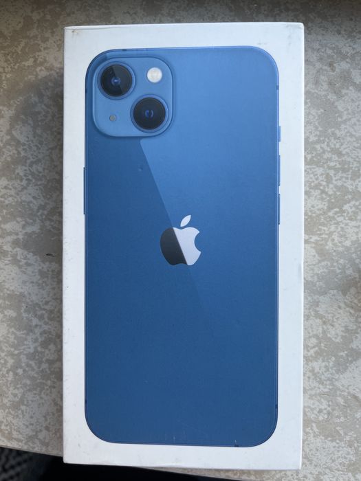 iPhone 13 голубого цвета,85%,128Гб