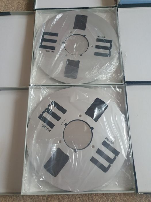 Colecție banda magnetofon Maxell 26cm originale