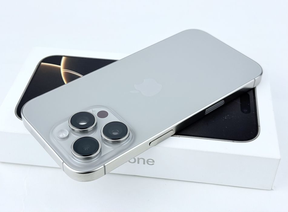 Apple iPhone 16 Pro 128GB Natural Titanium Перфектен! Гаранция!
