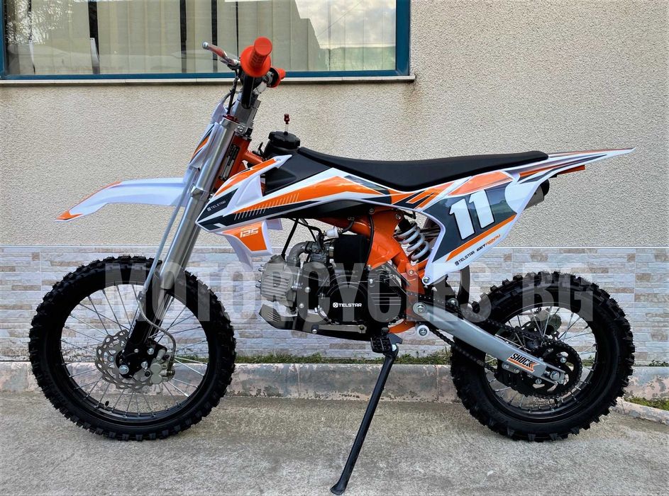ПРОМО-НОВО ! ! ! КРОСОВ МОТОР GETREA 125CC с усилена рамка модел 2025