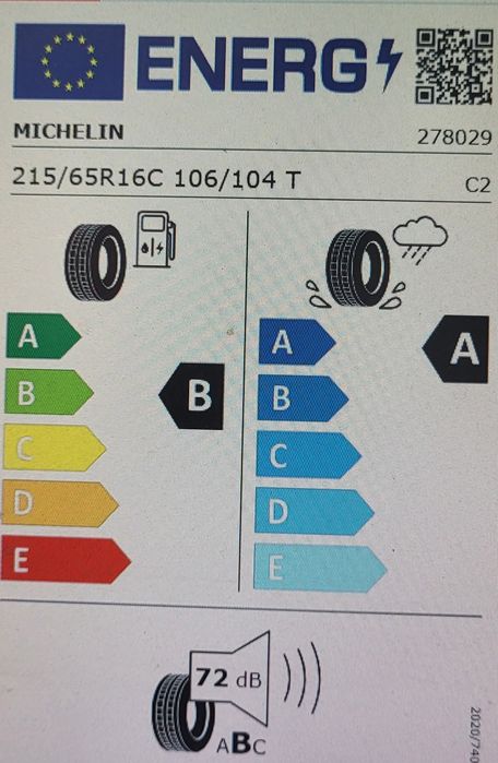 4 anvelope 215 65 16C Michelin Agilis3 2024 Top 8mm