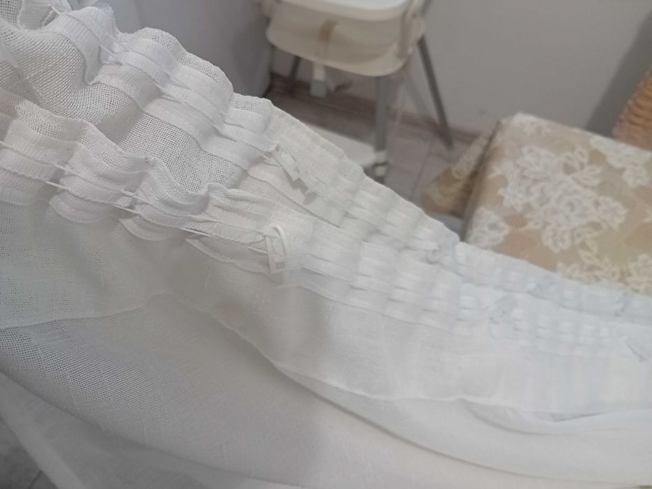 Бели пердета без забележки