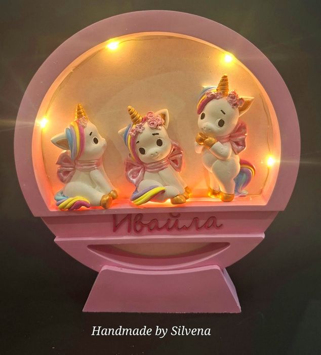 Персонализирана нощна лампа