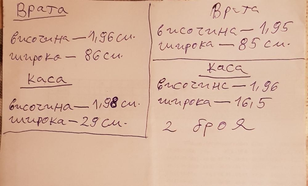 Интериорни    врати