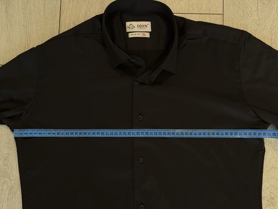 Camasa Dion  neagra  barbati noua Slim fit
