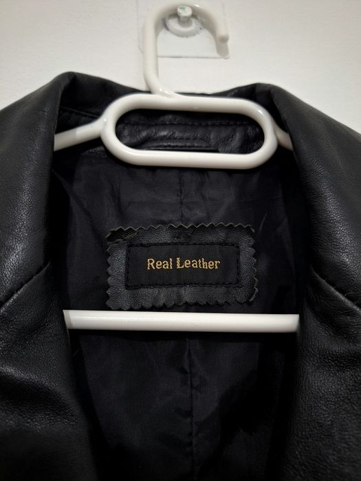 Geacă damă Real Leather Vintage Classic 100% piele naturală mărimea L