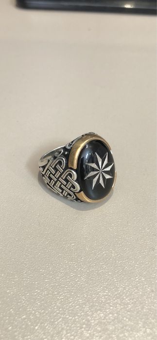 Кольцо серебро